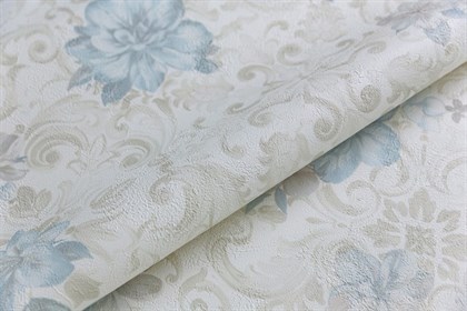 KM6515 Обои виниловые на флизелиновой основе Азулежу мотив, светло-бежевый КЕРАМА МАРАЦЦИ - фото 127290