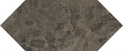 35014 Бикуш коричневый глянцевый 14х34 керамическая плитка - фото 127452