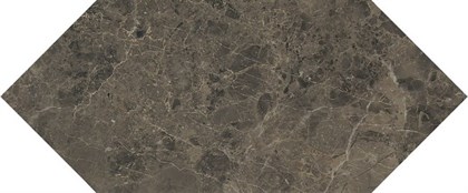 35014 Бикуш коричневый глянцевый 14х34 керамическая плитка - фото 127454