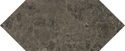 35014 Бикуш коричневый глянцевый 14х34 керамическая плитка - фото 127457