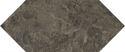 35014 Бикуш коричневый глянцевый 14х34 керамическая плитка - фото 127458