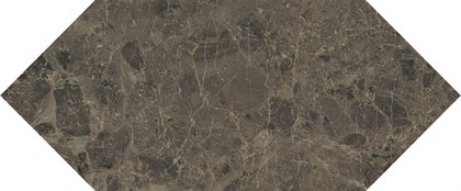 35014 Бикуш коричневый глянцевый 14х34 керамическая плитка - фото 127461