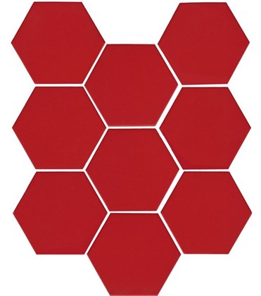 SG1009N Кальсада красный натуральный 10,4х12 керамогранит - фото 127522