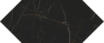 35007 Келуш черный глянцевый 14х34 керамическая плитка - фото 127590