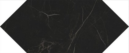 35007 Келуш черный глянцевый 14х34 керамическая плитка - фото 127595