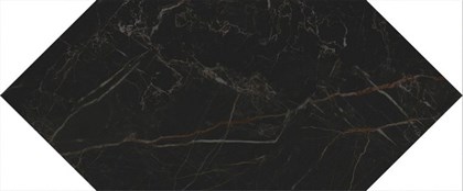 35007 Келуш черный глянцевый 14х34 керамическая плитка - фото 127597