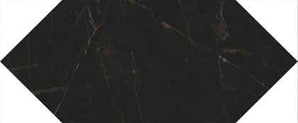 35007 Келуш черный глянцевый 14х34 керамическая плитка - фото 127598