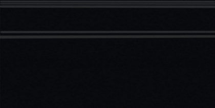 FME014R Плинтус Синтра черный матовый обрезной 20х40 - фото 128008
