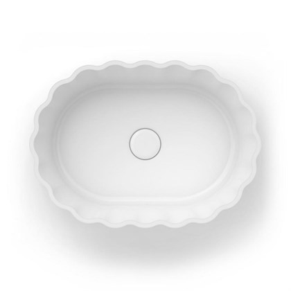 CC.wb.50/WHT.M Раковина ARTBASIN Conchiglia 50 см, цв белый матовый - фото 128179