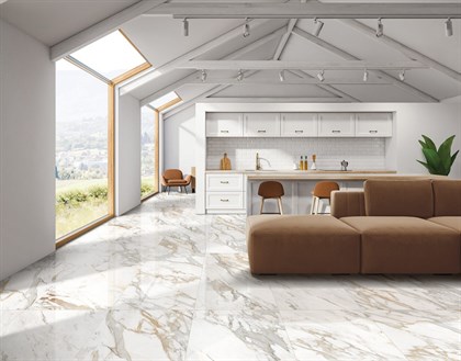Керамогранит Arcadia Ceramica Calacatta Oro Full Polished 60x120 - фото 128375