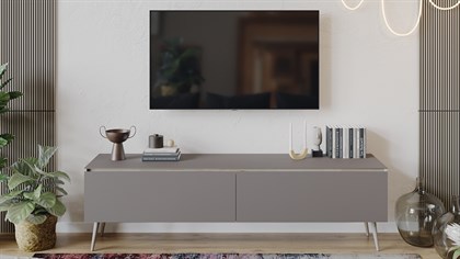 Тумба для теле- и радиоаппаратуры «Глосс» с опорами - СМ-319.03.011 - фото 128476