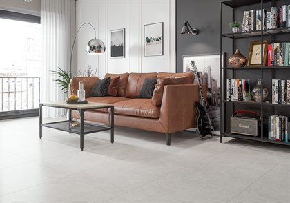 Керамогранит Cemento Sassolino серый 60x120 - фото 129273