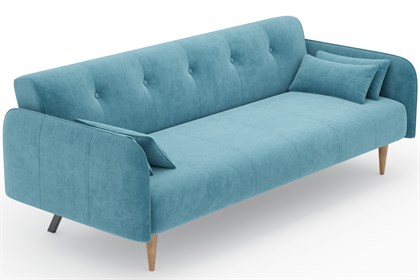 Бьерн Диван трёхместный (Светло-голубой, ткань UNI IDEA 1022) - фото 129378