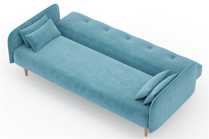 Бьерн Диван трёхместный (Светло-голубой, ткань UNI IDEA 1022) - фото 129379