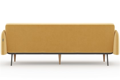 Бьерн Диван трёхместный (Горчичный, ткань UNI IDEA 1028) - фото 129383