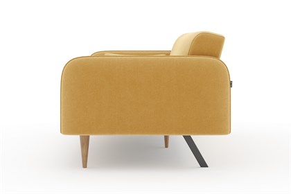 Бьерн Диван трёхместный (Горчичный, ткань UNI IDEA 1028) - фото 129384