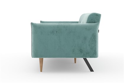 Протей Диван трёхместный (Зелёный/Светло-серый, ткань PHUKET 1031/1061) - фото 129391