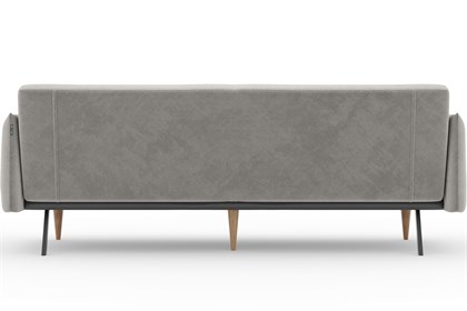 Протей Диван трёхместный (Светло-серый/Горчичный, ткань UNI IDEA 1009/1028) - фото 129397