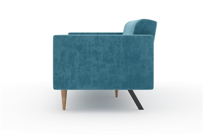 Нейт Диван трёхместный (Светло-голубой, ткань UNI IDEA 1022) - фото 129405