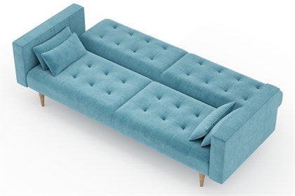 Нейт Диван трёхместный (Светло-голубой, ткань UNI IDEA 1022) - фото 129407