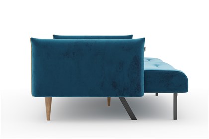 Протей Диван трёхместный (Синий/Горчичный, ткань PHUKET 1053/1038) - фото 129415