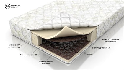 Матрас 200×080 Balance Practice - фото 129493