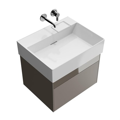 LO.60.2/SAN Тумба LOGICA подвесная 2 ящика 60 см, песчаный - фото 129656