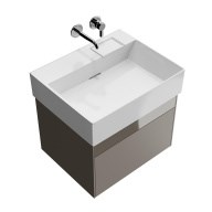 LO.60.2/SAN Тумба LOGICA подвесная 2 ящика 60 см, песчаный - фото 129660