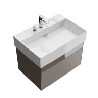 LO.70.2/SAN Тумба LOGICA подвесная 2 ящика 70 см, песчаный - фото 129684