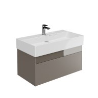 LO.90.2/SAN Тумба LOGICA подвесная 2 ящика 90 см, песчаный - фото 129705