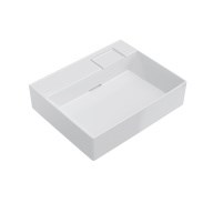 LO.wb.60.0 Раковина LOGICA мебельная без отверстий 60, белая глянцевая - фото 129753