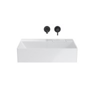 LO.wb.60.0 Раковина LOGICA мебельная без отверстий 60, белая глянцевая - фото 129756