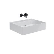 LO.wb.60.0 Раковина LOGICA мебельная без отверстий 60, белая глянцевая - фото 129757