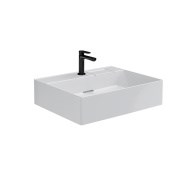 LO.wb.60.1 Раковина LOGICA мебельная с одним отверстием 60, белая глянцевая - фото 129769