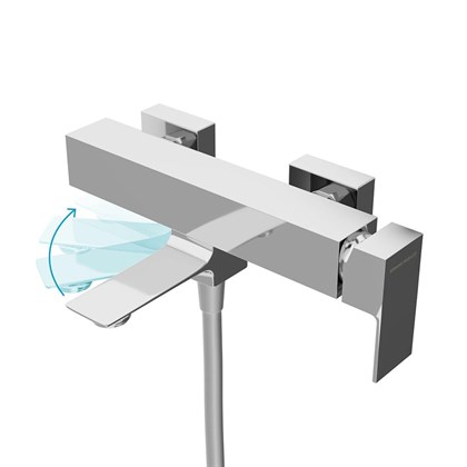 V2CR105KM Смеситель FIORETTO для ванны, хром - фото 129897