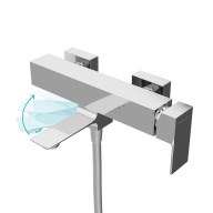 V2CR105KM Смеситель FIORETTO для ванны, хром - фото 129901