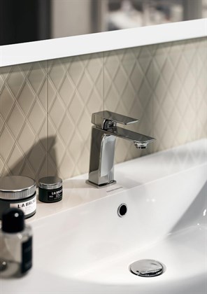 V2CR205KM Смеситель FIORETTO для раковины без донного клапана, хром - фото 129905