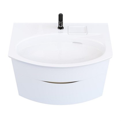 RV.80/WHT.M Тумба RIVA 80 см, белая матовая - фото 130019