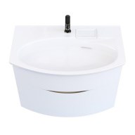 RV.80/WHT.M Тумба RIVA 80 см, белая матовая - фото 130029