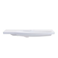 RV.wb.100Rh Раковина RIVA мебельная правая с крепежом 100, белая глянцевая - фото 130063