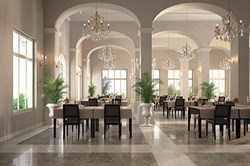 В интерьере