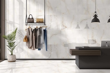 Керамогранит Arcadia Ceramica Anty Sky Beige Full Polished 60x120 - фото 130145