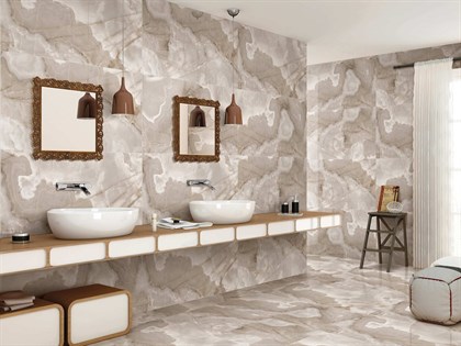 Керамогранит Arcadia Ceramica Rex Onyx Coffe Full Polished 60x120 - фото 130151