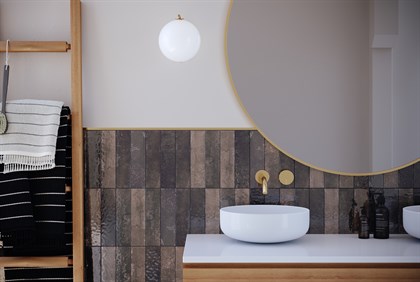 Плитка Aquarelle Green 5,8х24 - фото 130561