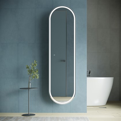 Зеркальный шкаф Creto Berry с LED-подсветкой 450х1600 - фото 130595