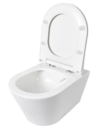 Унитаз подвесной безободковый Creto Logan L3 белый 1003-001-L3W - фото 130630