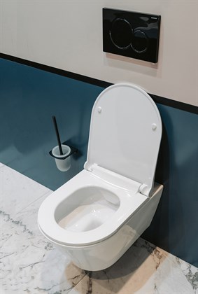 Унитаз подвесной безободковый Creto Logan L3 белый 1003-001-L3W - фото 130637