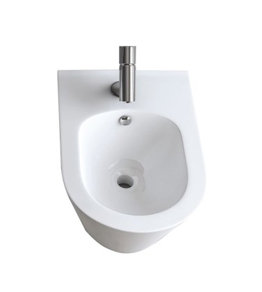 Биде подвесное безободковое Creto Logan L3 белое 1003-003-L3W - фото 130641