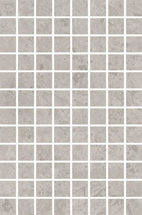 MM8350 Ферони мозаичный серый матовый 20x30x0,69 декор - фото 131313