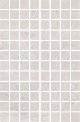 MM8351 Ферони мозаичный серый светлый матовый 20x30x0,69 декор - фото 131314